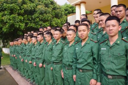 Tâm tình của những tân binh mang quân hàm xanh
