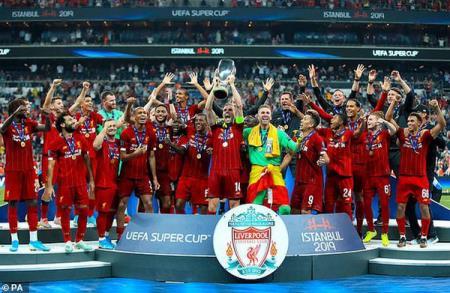 Liverpool vô địch Siêu Cúp châu Âu