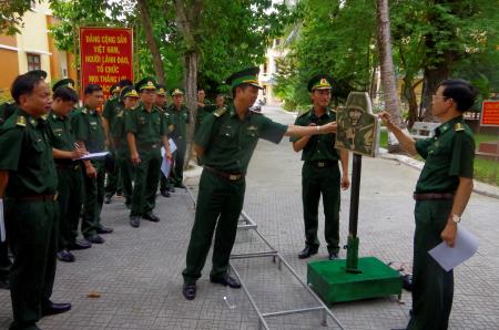 BĐBP Thừa Thiên Huế: Thi sáng kiến, cải tiến mô hình, học cụ, trang thiết bị huấn luyện