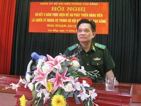 BĐBP Cao Bằng kết nạp 200 chiến sĩ nghĩa vụ vào Đảng