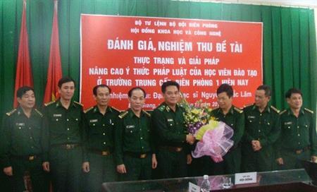 Đánh giá, nghiệm thu Đề tài về Thực trạng và giải pháp nâng cao ý thức pháp luật của học viên