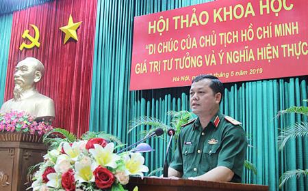 Di chúc của Chủ tịch Hồ Chí Minh - giá trị tư tưởng và ý nghĩa hiện thực
