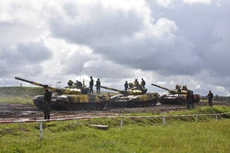 Đội tuyển Xe tăng QĐND Việt Nam tự tin thi đấu tại Army Games 2019