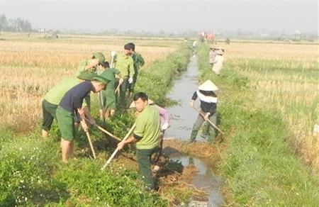 Bộ mặt nông thôn mới ở Đoàn Xá khởi sắc