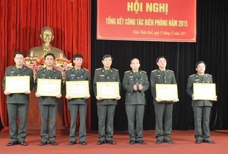BĐBP Thừa Thiên Huế tổng kết công tác Biên phòng năm 2015