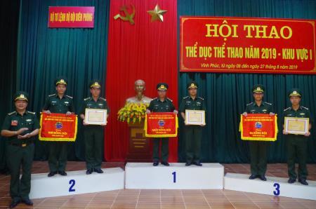 Kết thúc thành công giai đoạn 1 Hội thao Thể dục Thể thao toàn lực lượng khu vực 1