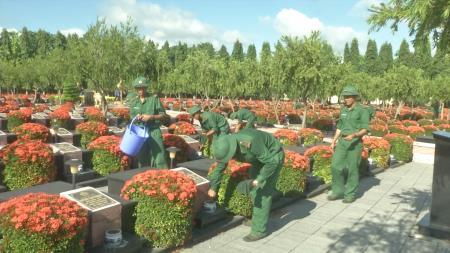 Tuổi trẻ BĐBP Bà Rịa – Vũng Tàu tri ân liệt sĩ, gia đình chính sách