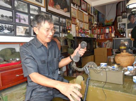 Người mê "gom nhặt" kỷ vật chiến tranh