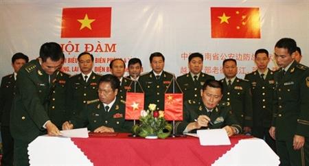 Hội đàm giữa BĐBP 4 tỉnh phía Bắc với Tổng đội CABP Vân Nam, Trung Quốc