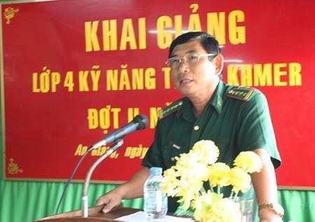 Bế giảng lớp 4 kỹ năng tiếng Khơ-me