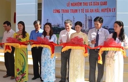 Khánh thành đưa vào sử dụng Trạm Y tế xã An Hải