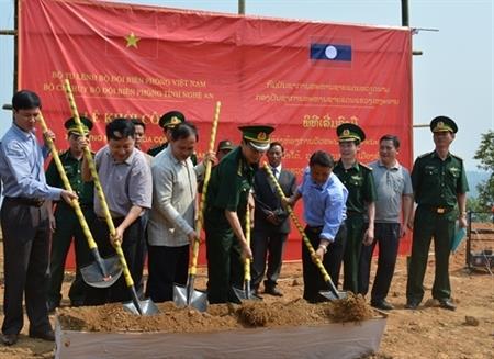 Thêm những công trình tình nghĩa trên đất bạn