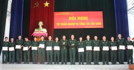 Tập huấn nghiệp vụ cửa khẩu cho cán bộ thuộc BĐBP Lào Cai, Hà Giang, Lai Châu