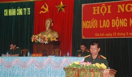 Công ty 75 - Binh đoàn 15: Vượt khó, phấn đấu hoàn thành các chỉ tiêu đề ra
