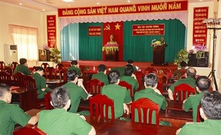 BĐBP Sóc Trăng tổ chức học tập truyền thống