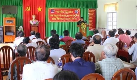 Tuyên truyền công tác bảo vệ an ninh an toàn đường ống dẫn khí trên biển và bảo vệ chủ quyền biển đảo