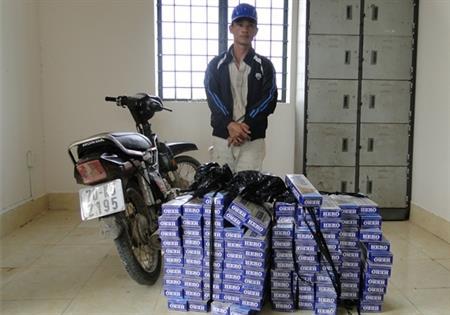 2 ngày bắt giữ gần 5.000 gói thuốc lá ngoại