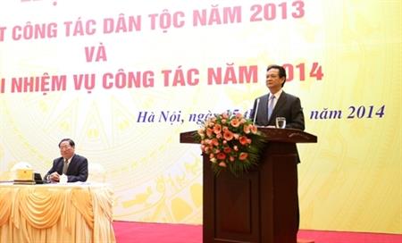 Tổng kết công tác dân tộc năm 2013 và triển khai nhiệm vụ công tác năm 2014