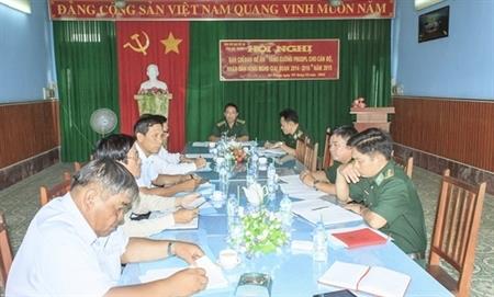 BĐBP Sóc Trăng triển khai thực hiện đề án PBGDPL giai đoạn 2014 - 2016