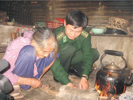 Tình quân dân trên “ốc đảo” Han Xen