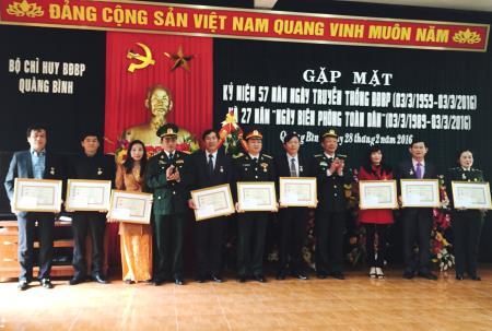 BĐBP Quảng Bình gặp mặt và trao Kỷ niệm chương nhân ngày Truyền thống BĐBP