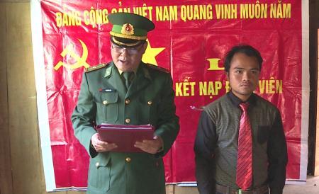 Luôn phát huy tốt vai trò cán bộ Biên phòng tăng cường xã