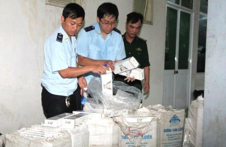 BĐBP Quảng Trị bắt 2 vụ vận chuyển hàng lậu trị giá 200 triệu đồng