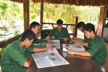 Người lính trưởng thành từ môi trường ấy…