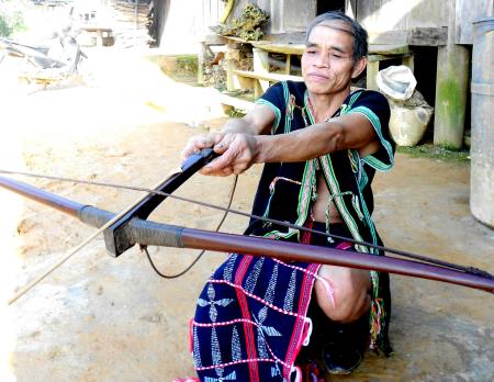 Chiếc pa'nanh của người Cơ-Tu