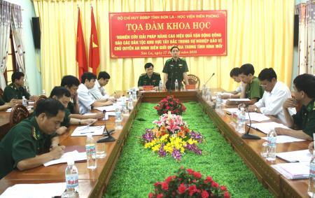 Nâng cao hiệu quả vận động các dân tộc khu vực biên giới Tây Bắc trong bảo vệ ANBG