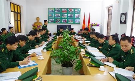 Kiểm tra toàn diện công tác quân sự - quốc phòng tại BĐBP Hà Giang