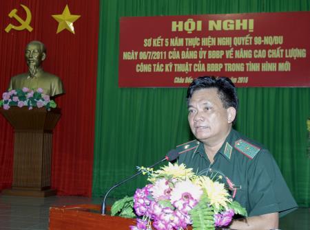 BĐBP An Giang sơ kết 5 năm thực hiện Nghị quyết số 98-NQ/ĐU của Đảng ủy BĐBP