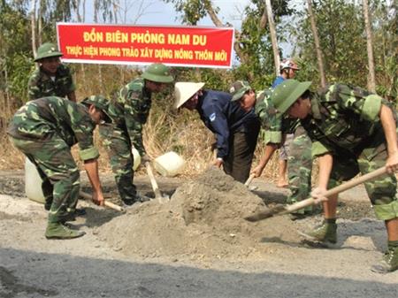 Tháng Thanh niên ở Đồn BP Nam Du