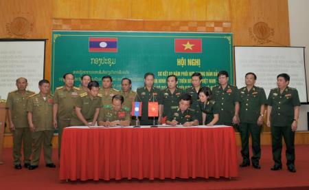 Tăng cường bảo đảm an ninh, trật tự trên tuyến biên giới Việt Nam - Lào