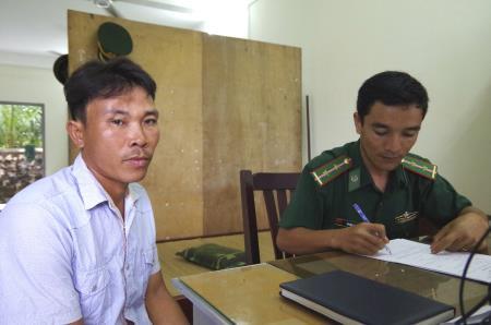 Sóng đánh lật ghe đò, một người mất tích trên biển Côn Đảo