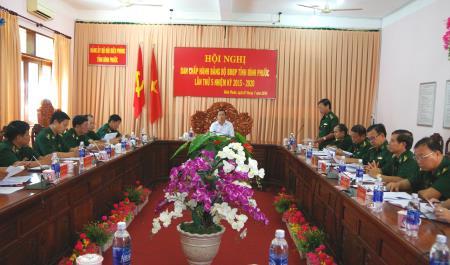 BĐBP Bình Phước: Hội nghị Ban chấp hành Đảng bộ BĐBP tỉnh lần thứ 5
