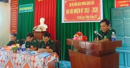 Chi bộ Đồn BP Gành Dầu: Tập trung lãnh đạo nhiệm vụ quản lý, bảo vệ chủ quyền biển đảo
