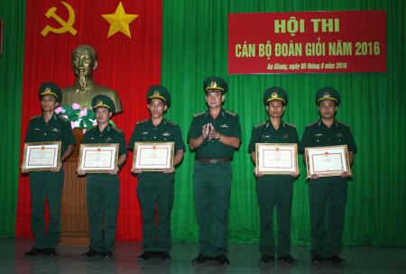 Hội thi Cán bộ Đoàn giỏi BĐBP An Giang năm 2016