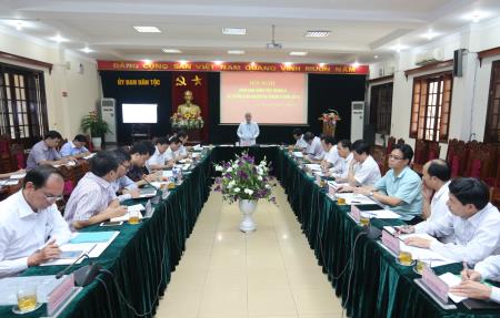 Uỷ ban Dân tộc triển khai nhiệm vụ tháng 9 năm 2016