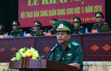 260 vận động viên tham gia Hội thao bắn súng quân dụng BĐBP khu vực I năm 2016