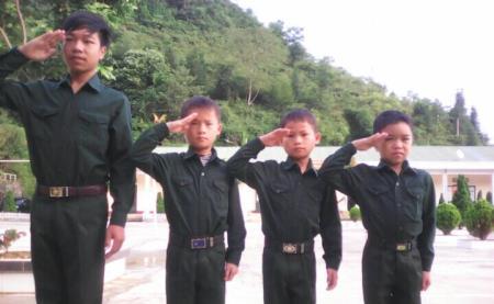 Những "chiến sĩ nhí" ở Đồn BP Si Ma Cai