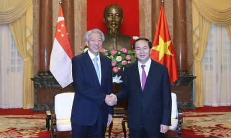 Việt Nam - Singapore tăng cường hợp tác quốc phòng và an ninh