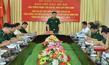 Kiểm tra công tác tuyên truyền, phổ biến, giáo dục pháp luật tại Quảng Ninh