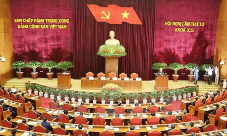 Bế mạc Hội nghị lần thứ tư Ban Chấp hành Trung ương Đảng khóa XII