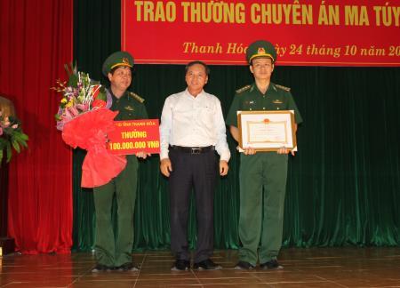 Thưởng nóng cho Ban chuyên án 217-L BĐBP Thanh Hóa