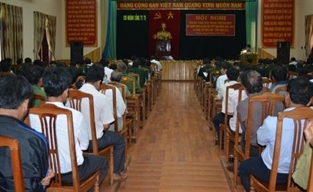 Công ty 75 (Binh đoàn 15) "dân vận khéo"
