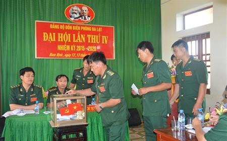 Tập trung chỉ đạo các đảng bộ, chi bộ cơ sở tổ chức tốt đại hội nhiệm kỳ 2015-2020