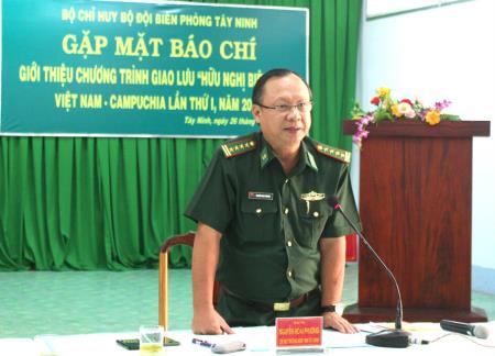 Họp báo giới thiệu chương trình Giao lưu Hữu nghị biên giới Việt Nam - Campuchia lần I