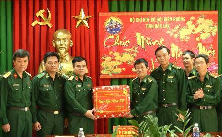 Thượng tướng Lê Chiêm thăm và làm việc với Bộ Chỉ huy BĐBP tỉnh Đăk Lăk