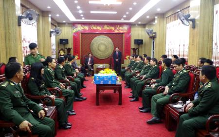 Lãnh đạo tỉnh Quảng Trị chúc Tết cán bộ, chiến sỹ BĐBP tỉnh